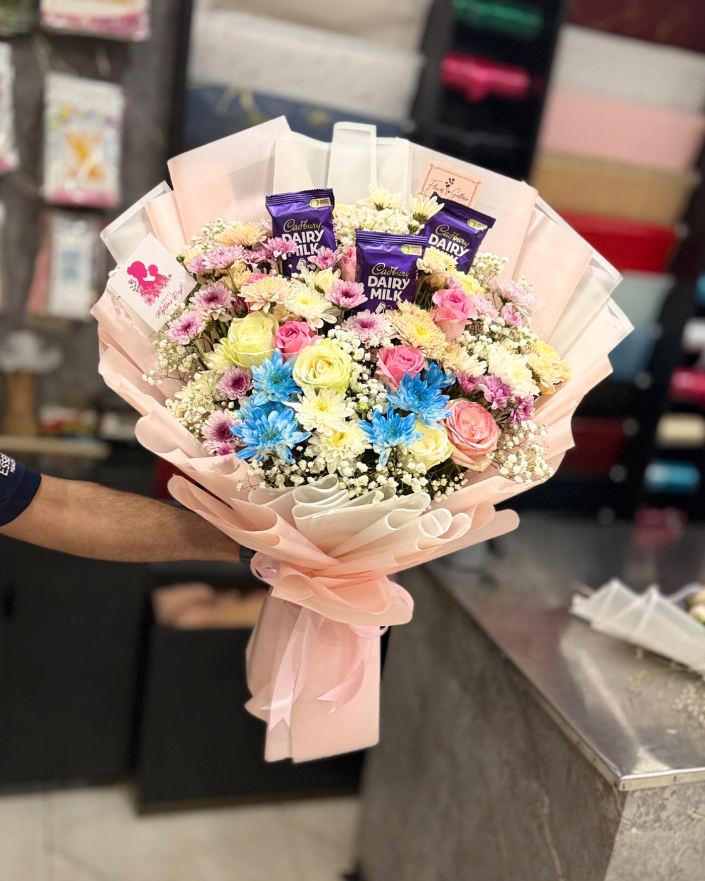 Oversized bouquet