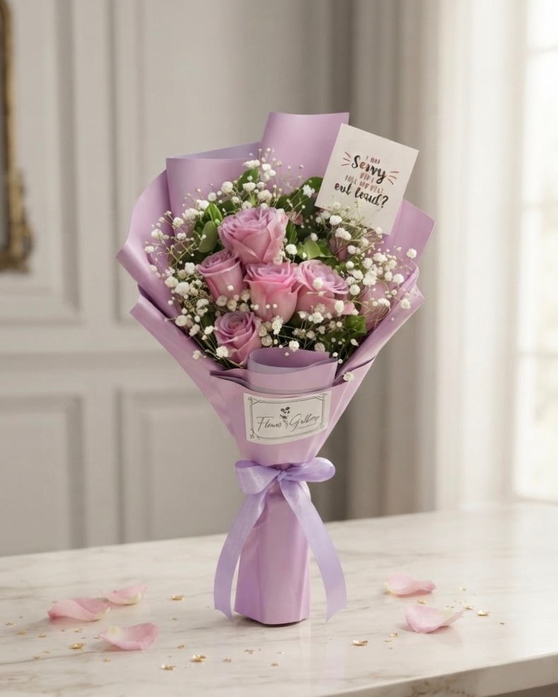 Hand tied bouquet
