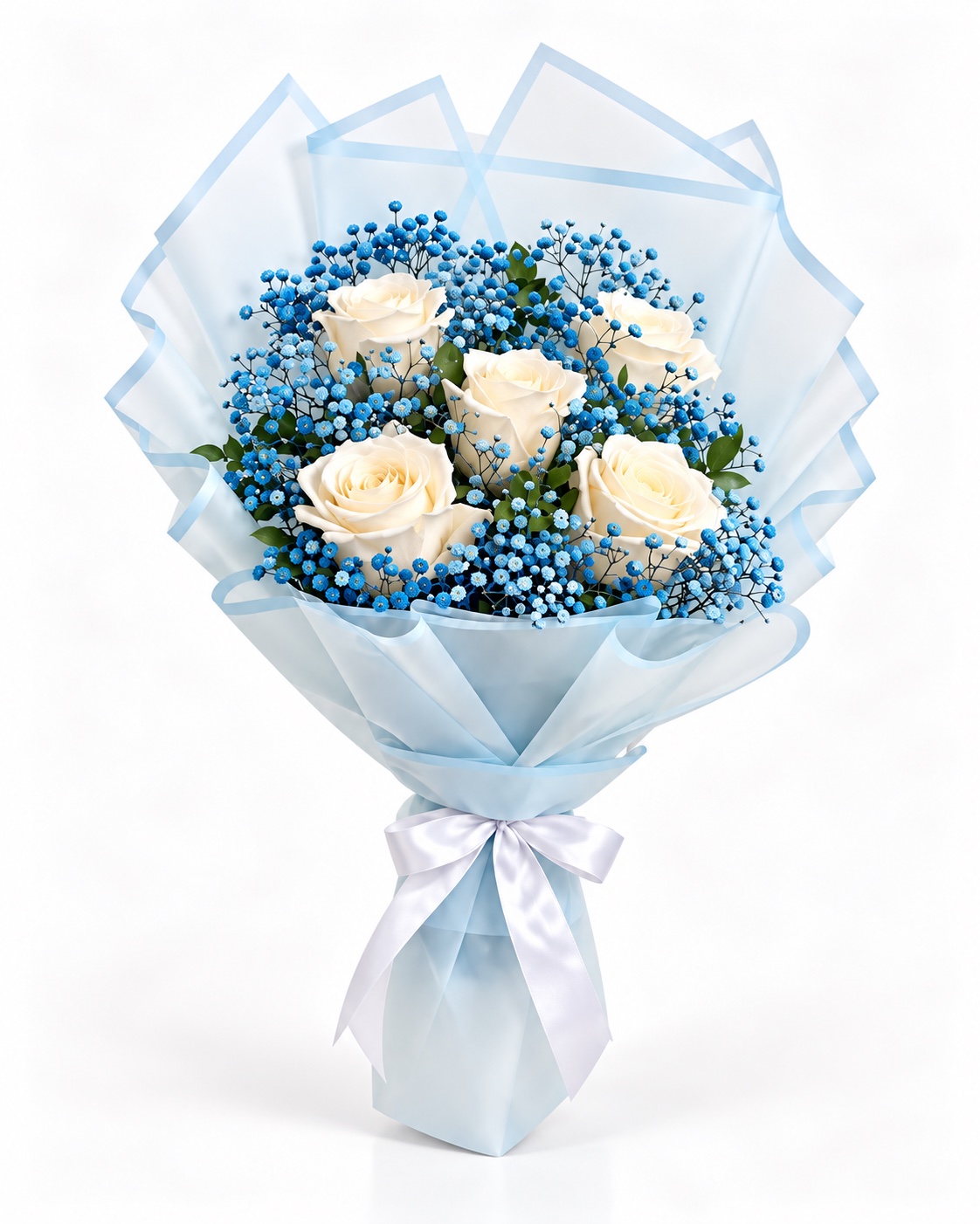 Blue pastels bloom
