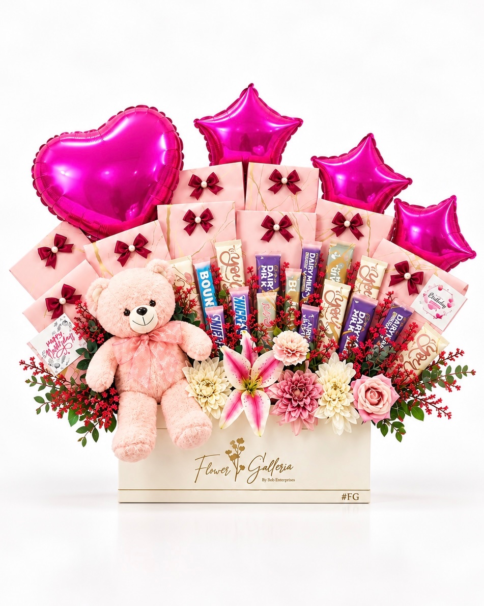 Pink bloom Mega signature box