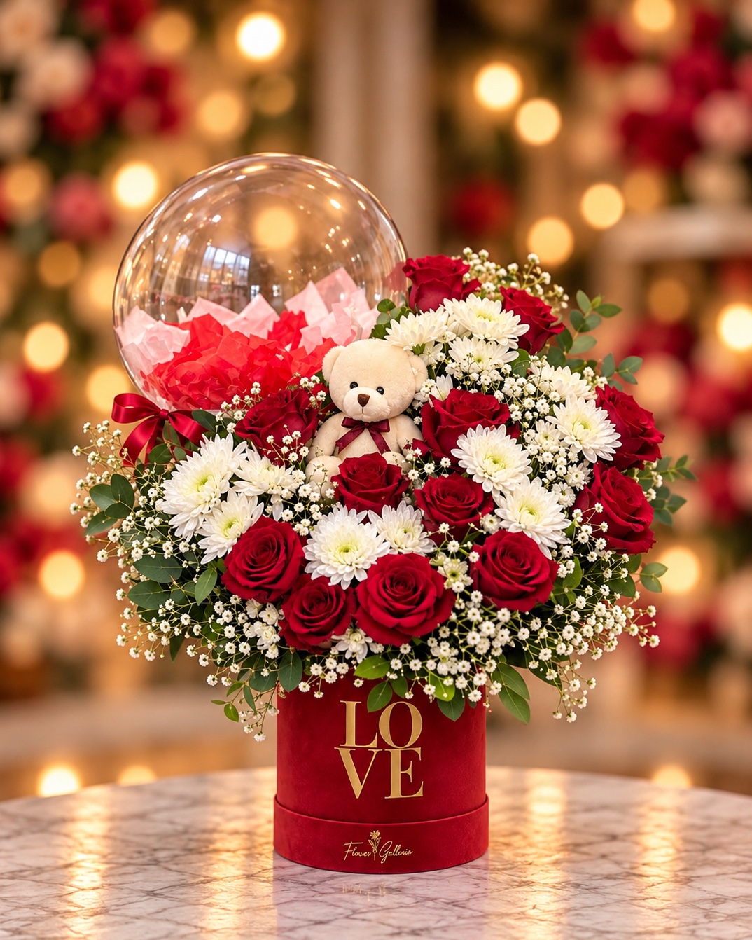 Luxury flower box arrangements