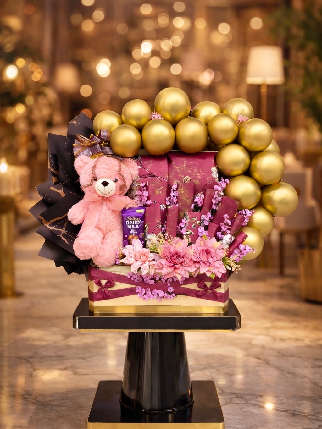 Grand flower gifting baskets