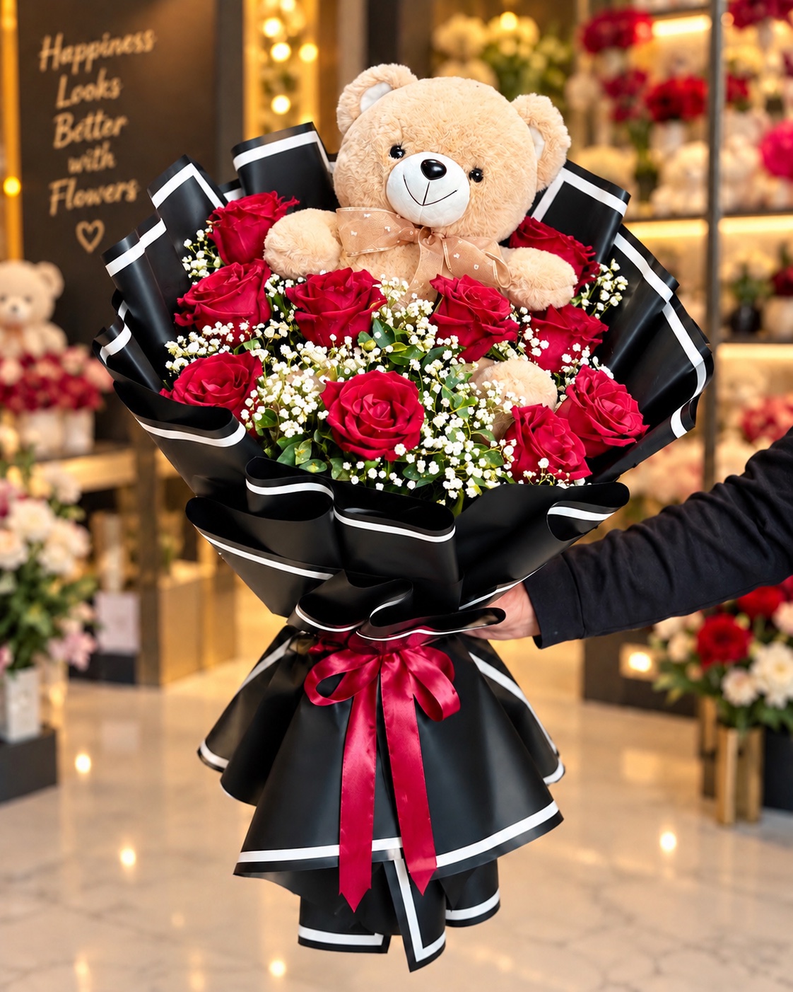 Cute Teddy bouquet