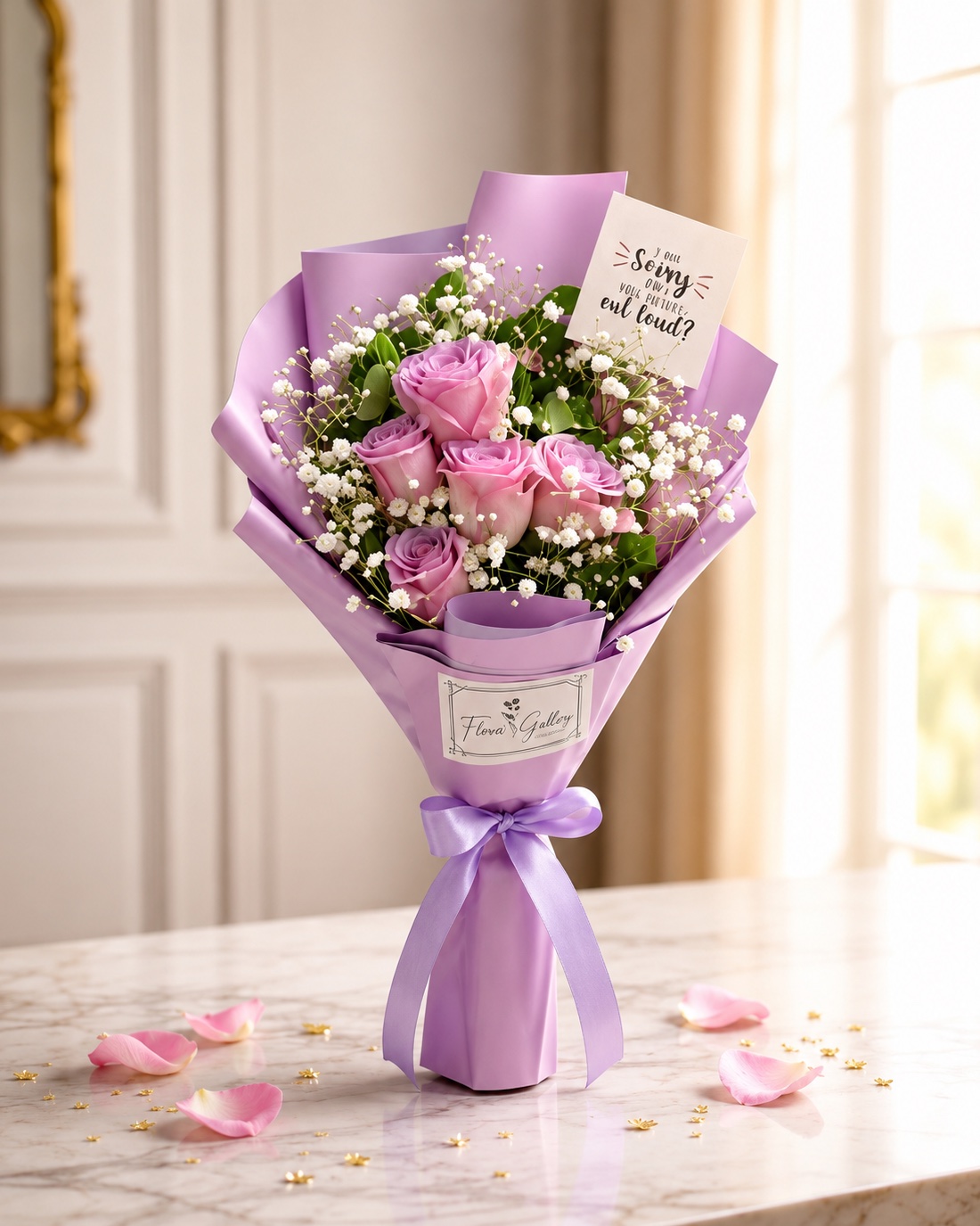 Hand tied bouquet